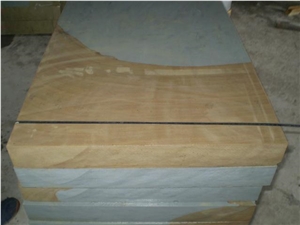 Double colour china sandstone ,China sandstone Courtyard