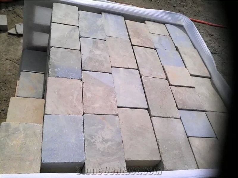 Double colour china sandstone ,China sandstone Landscaping 