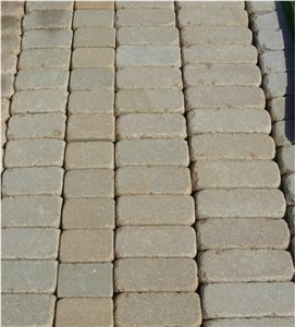 Double Colour China Sandstone Cube Stone & Paver ,Sandstone Walling