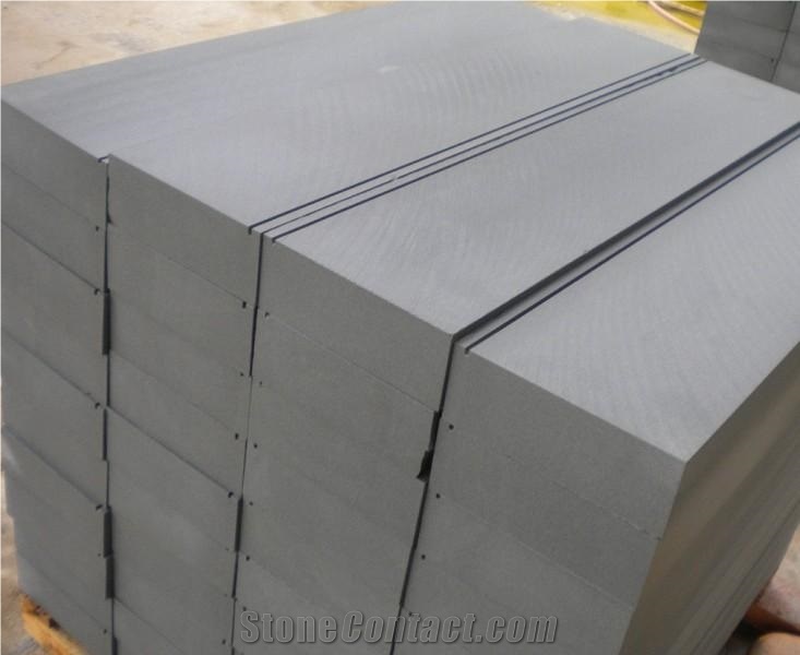 Grey Sandstone,Outdoor Sandstone,China Grey Sandstone Cube＆Pavers