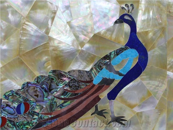 Multicolor Mother Of Pearl Inlay Home Decor