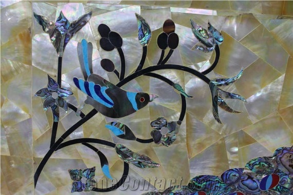 Multicolor Mother Of Pearl Inlay Home Decor