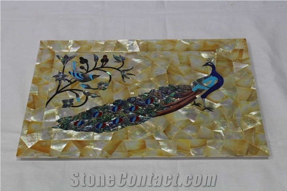 Multicolor Mother Of Pearl Inlay Home Decor