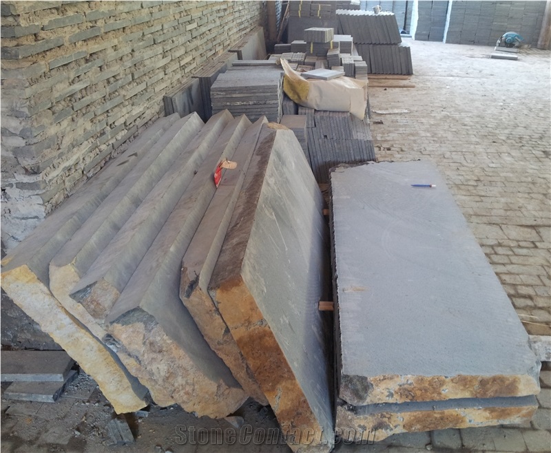 Cigar Black Basalt Tiles