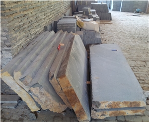 Cigar Black Basalt Tiles