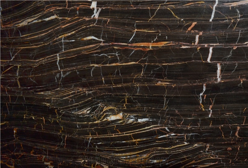 Port Marron Marble 1.8cm Slabs, China Brown Marble