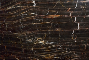 Port Marron Marble 1.8cm Slabs, China Brown Marble