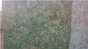 Iran Green Granite with Red Veins
