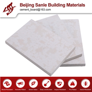 On Promotion White Color Fiber Cement Calcium Silicate Panel for Wall Partition and Ceiling