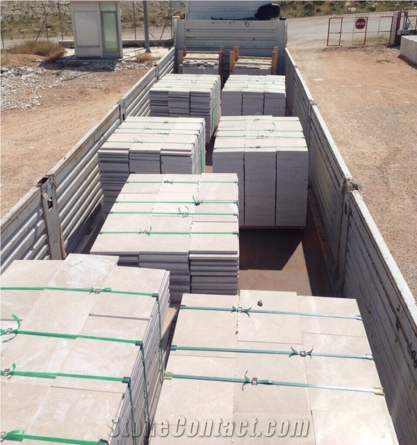 Turcomer Beige Marble Blocks, Levadia Beige Marble Blocks