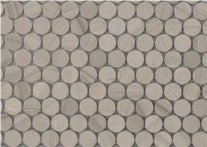 Athens Grey Round Mosaic Athens Grey Round Mosaic