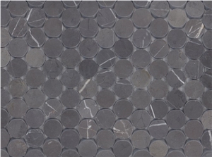 Athens Grey Round Mosaic