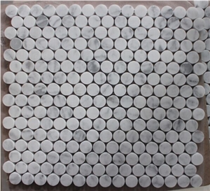 Athens Grey Round Mosaic