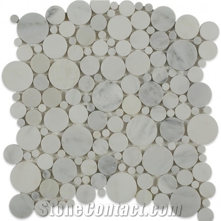 Athens Grey Round Mosaic