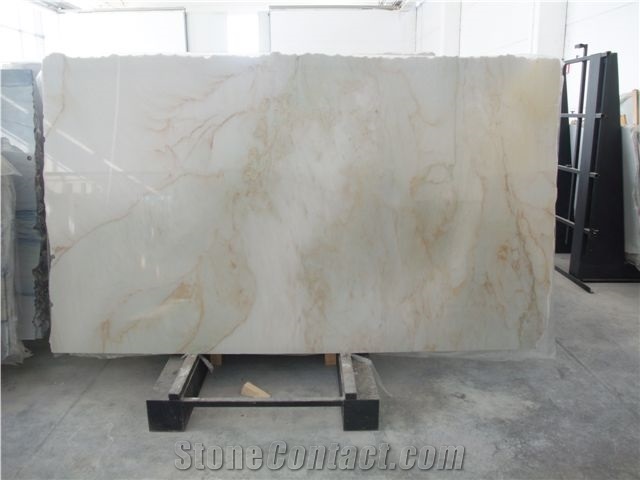Sky Gold Quartzite Slabs 38