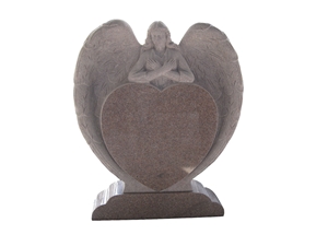 Chinese Mahogany Granite Heart Monuments, Angel Tombstones, Gravestone Headstone Chinese Mahogany Granite Heart Monuments, Angel Tombstones, Gravestone Headstone