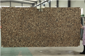 China Brown Quartz Stone Tiles & Slabs