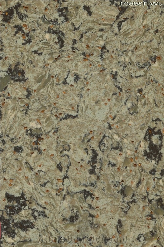 Good Quality China Yellow Quartz Stone Tiles