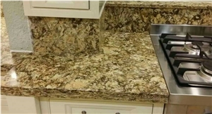 Good Quality China Yellow Quartz Stone Tiles