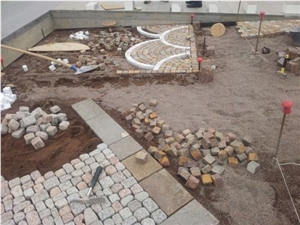 Gradina Grigio Granite Cube Stone, Cobble Stone