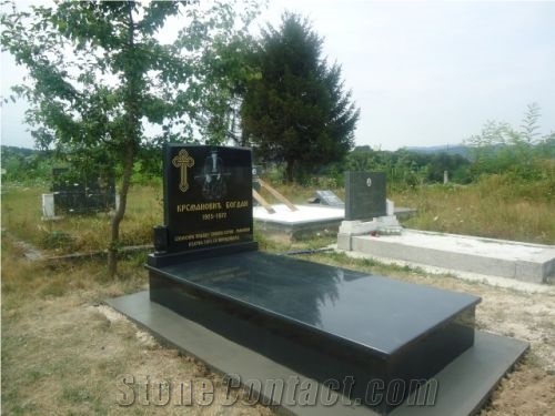 Jet Black Granite Monuments