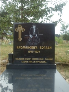 Jet Black Granite Monuments