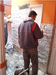Romanit Sandstone Exposed Wall Stone