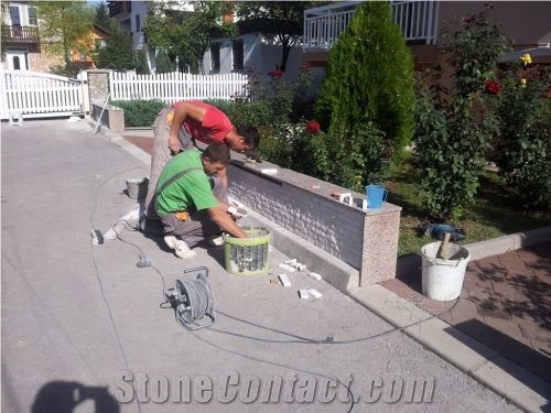 Romanit Sandstone Exposed Wall Stone