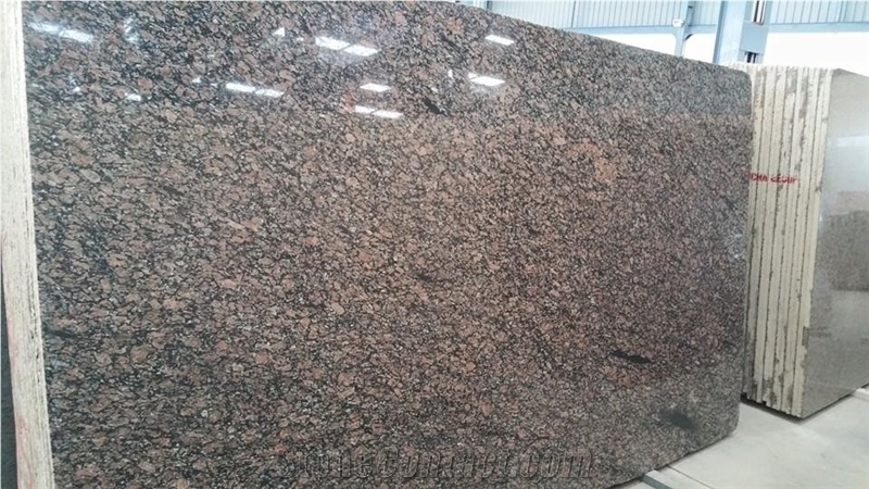 Bengal Red Pearl Granite, India Red Granite Block