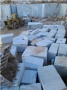 Kavala Semi White Marble Blocks