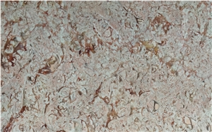 Pink Halabat Jordan, Hallabat Royal Rose Light Limestone Tiles & Slabs