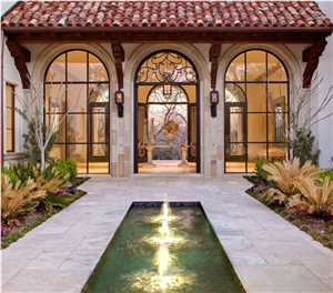 Fiorito Travertine Grand Versailles Exterior Pattern