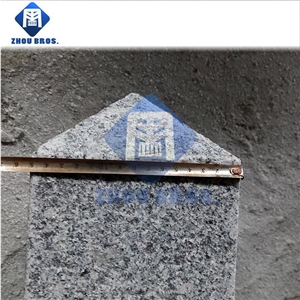 China Grey Granite G603, Natural Stone, Flamed Railings Handrail Balustrades, Baluster