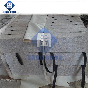 Yellow Granite G682/G3582 Flamed Kerbstone/Side Stone