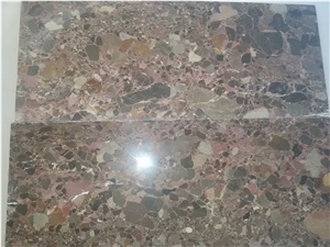 Dark Green Emperador Marble Tiles & Slabs Iran