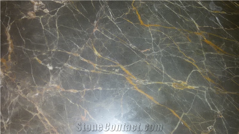 Dark Green Emperador Marble Tiles & Slabs Iran