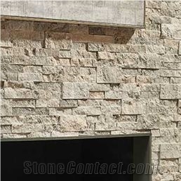 Hd Silver Panel( Not Filed), Afyon Silver Travertine Mosaic