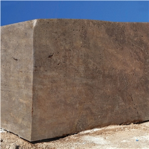 Autumn Travertine Blocks, Noce Travertine Blocks