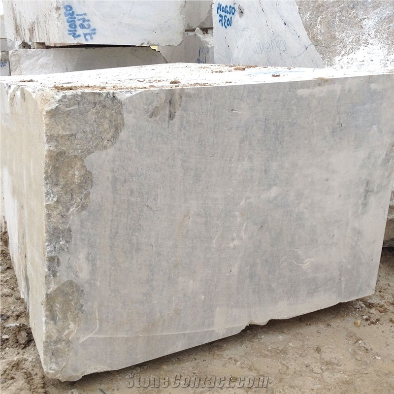 Classic Silver Travertine Blocks
