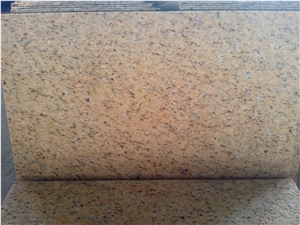Golden Yellow Granite Wall Cladding Tile & Slab