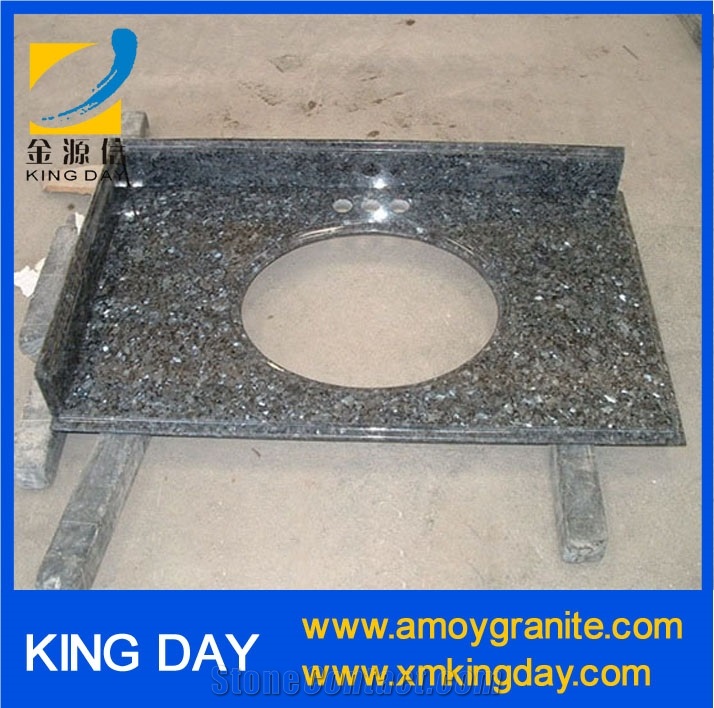 Blue Pearl Granite Bathroom Vanity Tops,Blue Pearl Granite Vanity Top,Blue Pearl Granite Countertop Vanity Tops,Blue Pearl Table Top