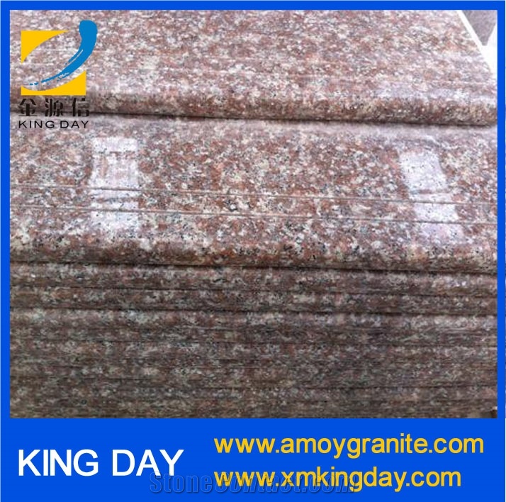 Peach Red G687,Peach Red Granite Slabs,G687 Peach Red Granite Slabs