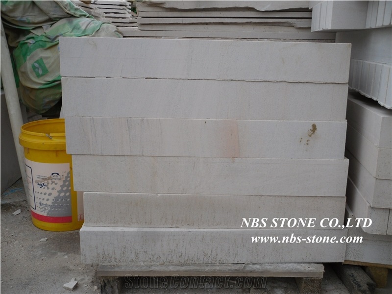 Anhui White Sandstone Cube Stone & Pavers,China White Sandstone Cube Stone & Pavers