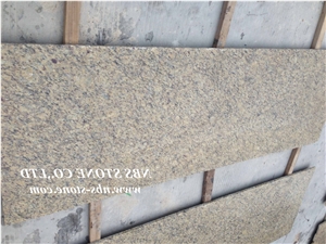 Anjos Gold Brazil Yellow Granite Slabs & Tiles