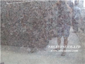 Antique Brown Granite Slabs & Tiles, Brazil Brown Granite