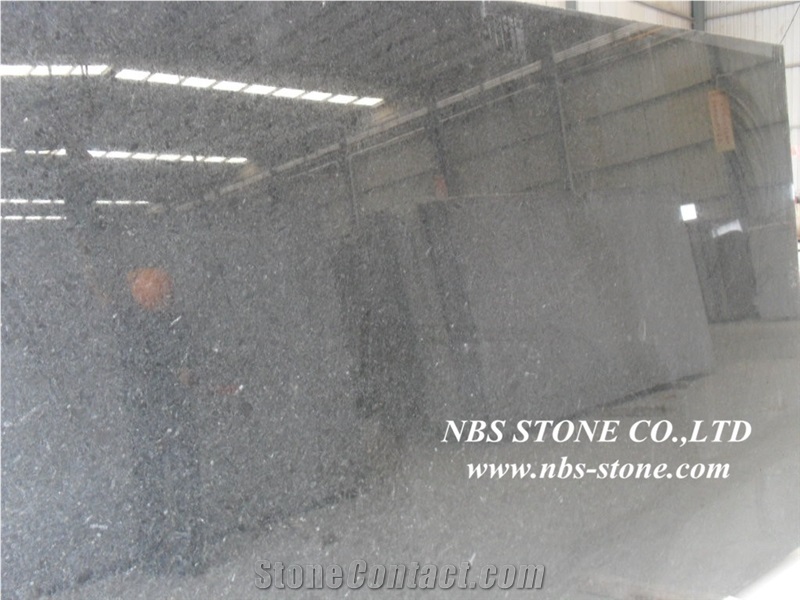 Black Pearl Granite Tiles & Slabs,India Black Granite Floor Covering