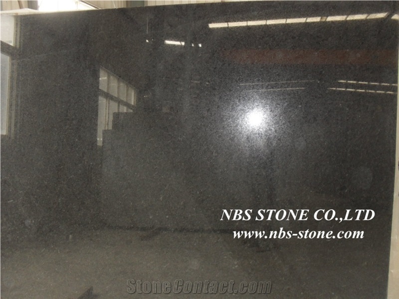 Black Pearl Granite Tiles & Slabs,India Black Granite Floor Covering