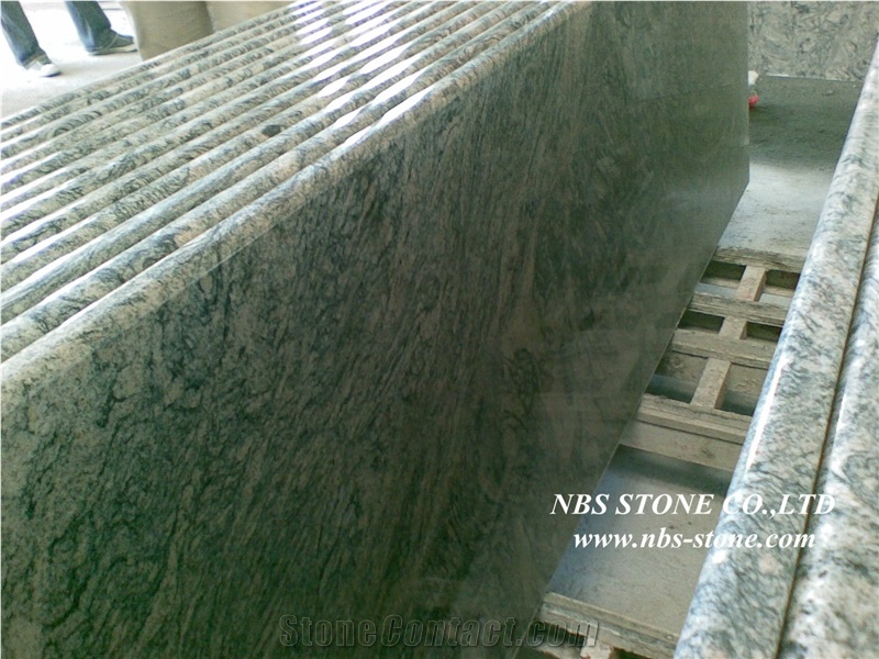 China Juparana Colombo Granite Countertop,Kitchen Desk Tops