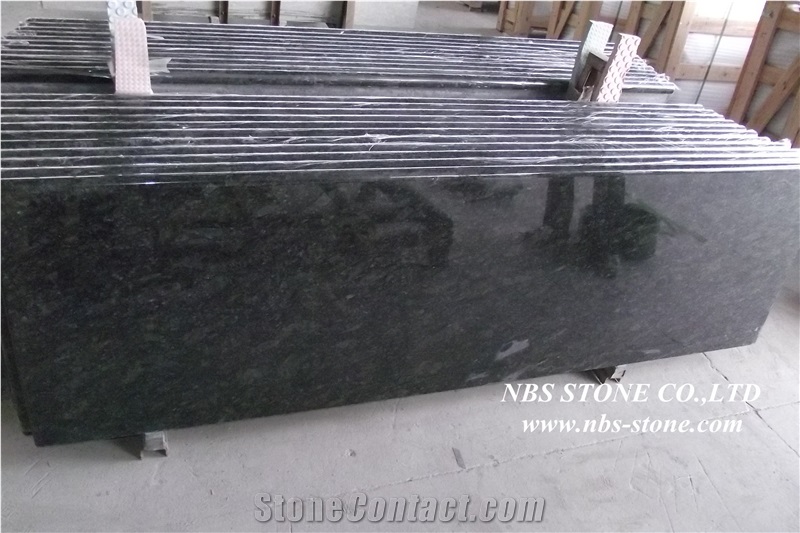 China Neimeng Butterfly Blue Granite Kitchen Countertop