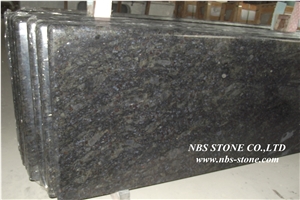 China Neimeng Butterfly Blue Granite Kitchen Countertop